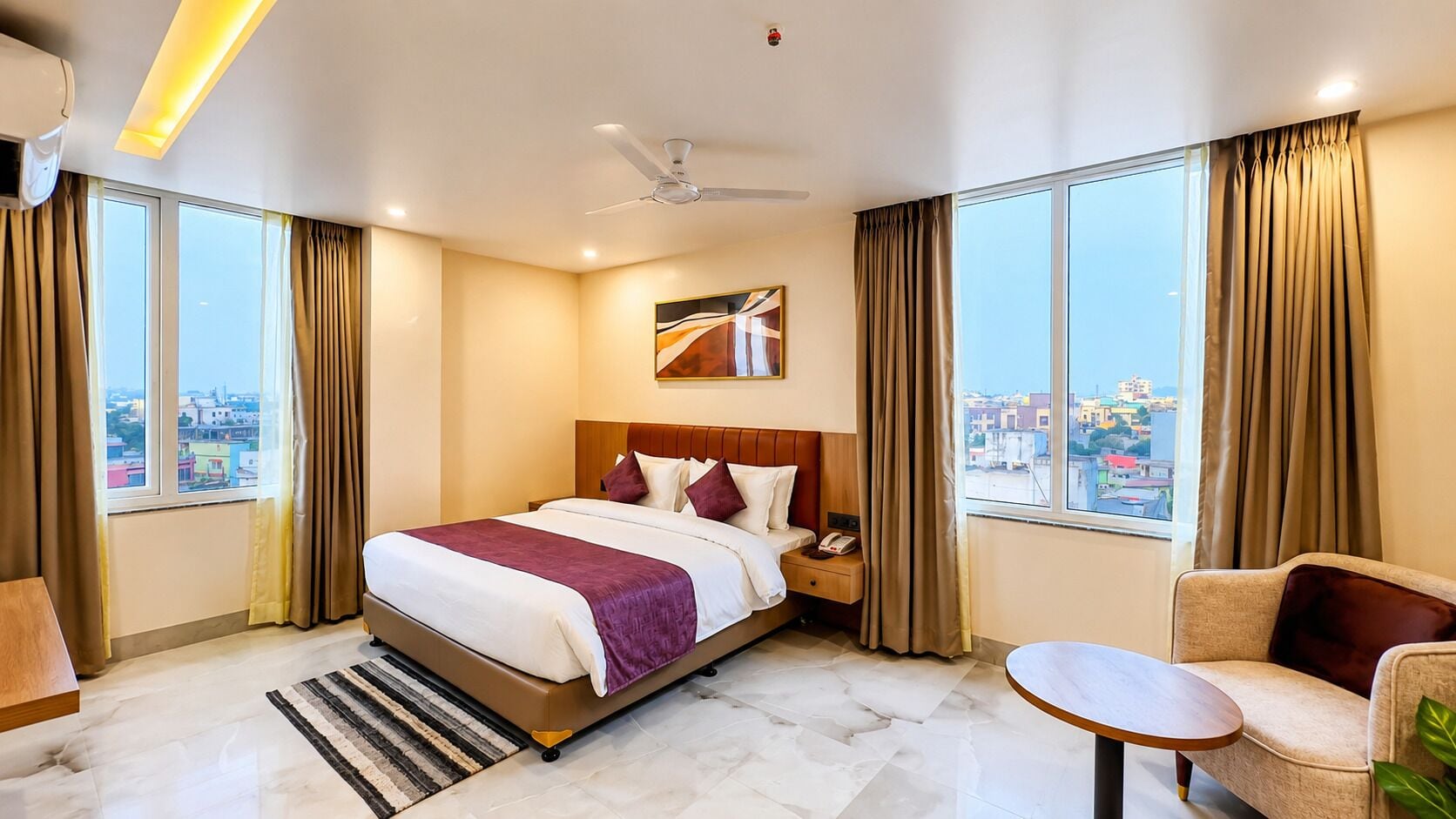 Luxury Suite | Egyptian cotton sheets, premium bedding, down duvets