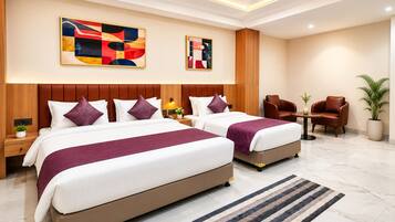 Kamar Keluarga | Seprai katun Mesir, seprai premium, dan selimut bulu angsa