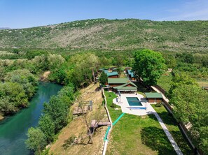 Exterior - Oria Luxury Cottage w/ Shared Pool & Sauna (Orja Luka)