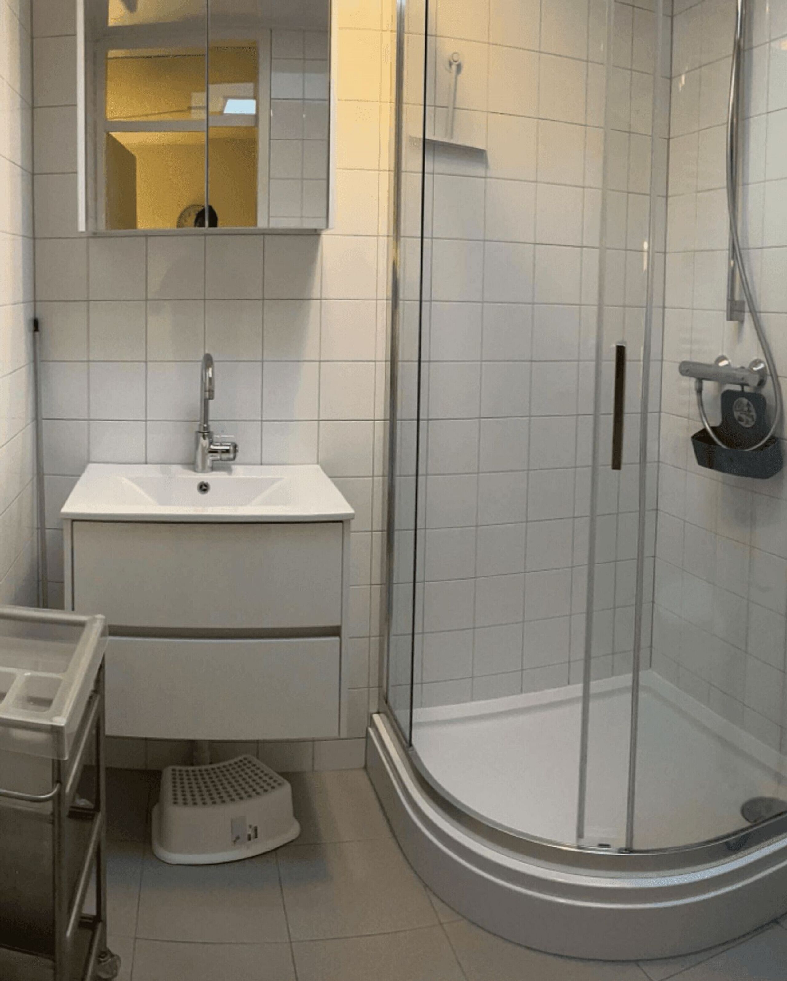 Dusche, Handtücher