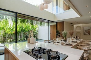 Villa Premium - 2 sovrum - balkong - viss havsutsikt | Restauranger