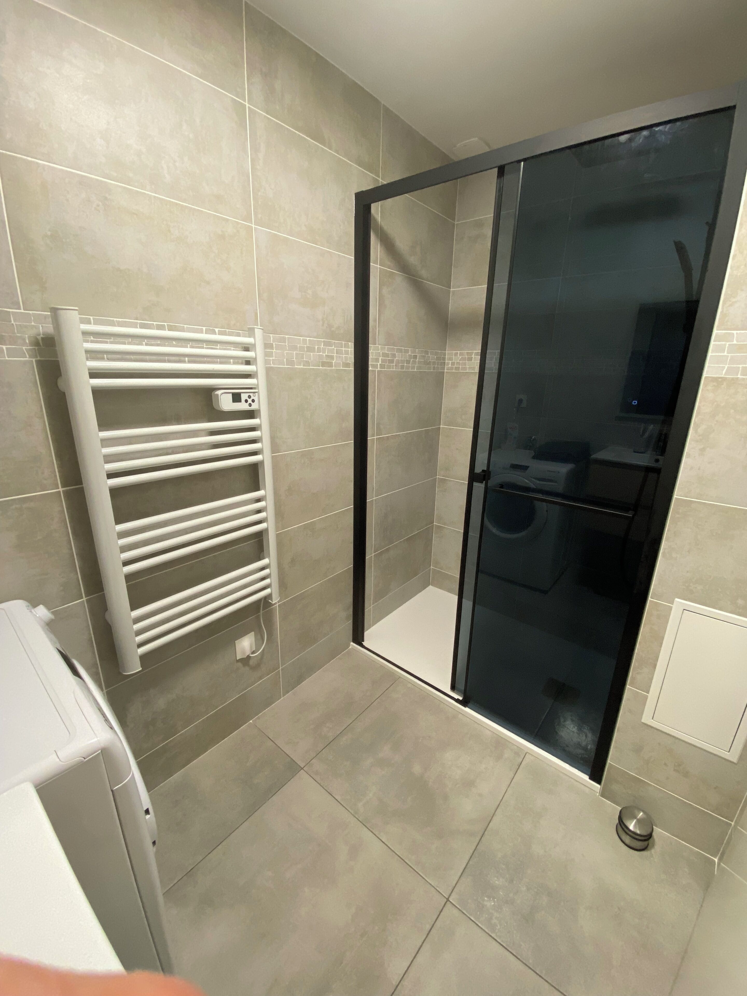 Towels, soap, toilet paper