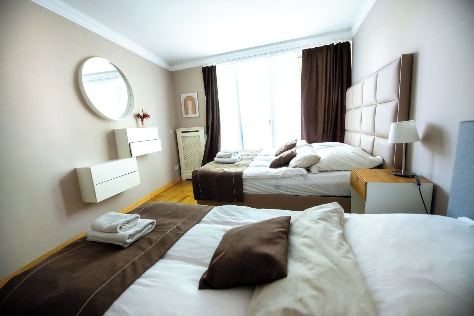 1 Schlafzimmer, Bügeleisen/Bügelbrett, Reisekinderbett, kostenloses WLAN