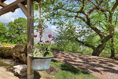 Property grounds. B&B I Maroneri – Sambuco Room with Mountain View