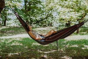 Property grounds - Bed and Breakfast 'I Maroneri - Camera Sambuco' with Mountain View, Shared Terrace and Wi-Fi (Drena)