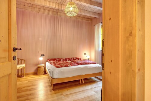 B&B I Maroneri – Suite Maggiociondolo mit Bergblick