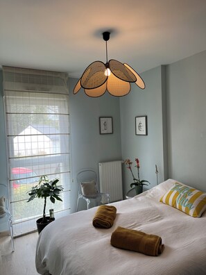 2 bedrooms, iron/ironing board, free WiFi, bed sheets - Apartment in quiet, secure residence (Paimpol)
