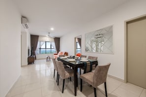 Superior Apartment, 4 Bedrooms, Kitchen, City View | Dining - KL International Airport Residensi Arena (Sepang)