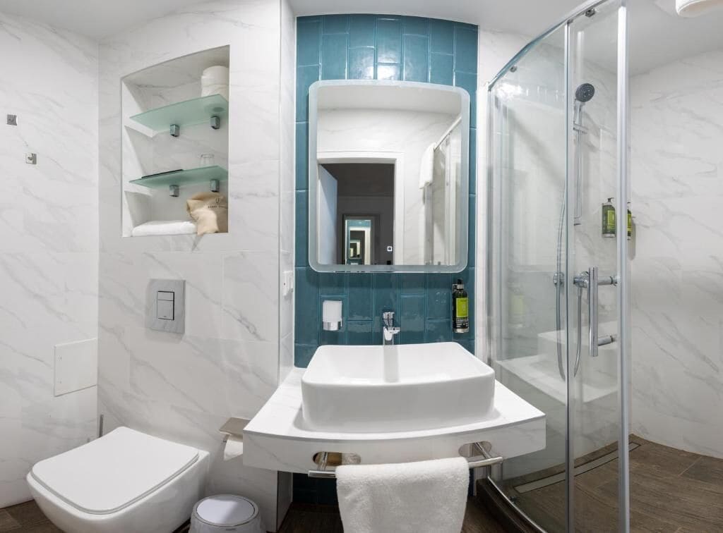 Einzelzimmer | Badezimmer