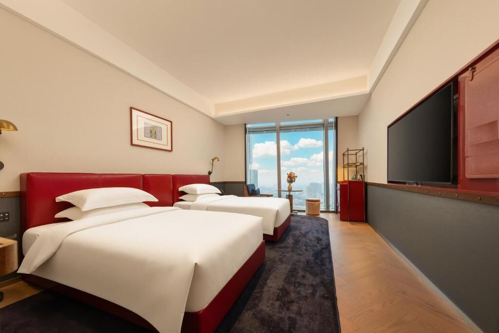 Kahden hengen classic-huone (kaksi sänkyä), kaupunkinäköala