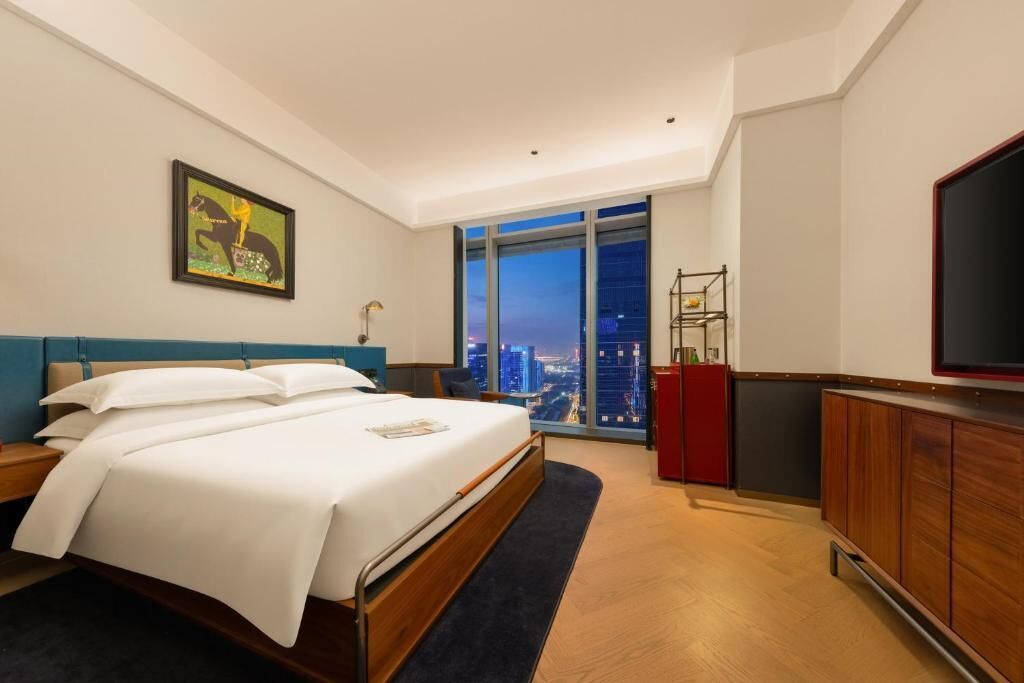 Yhden hengen classic-huone, ilmastointi, kaupunkinäköala