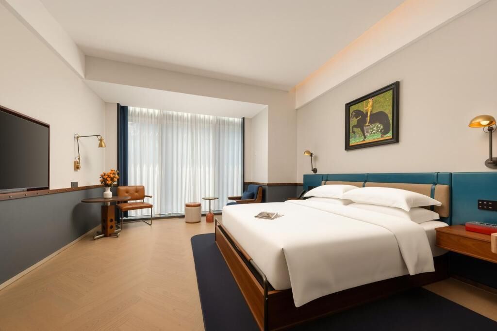 Yhden hengen deluxe-huone, jokinäköala