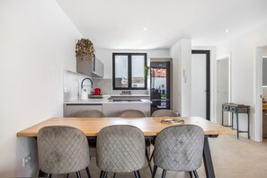 Dining - Holiday Home 'Salitre y Lava' with Shared Pool and Private Terrace (Corralejo)