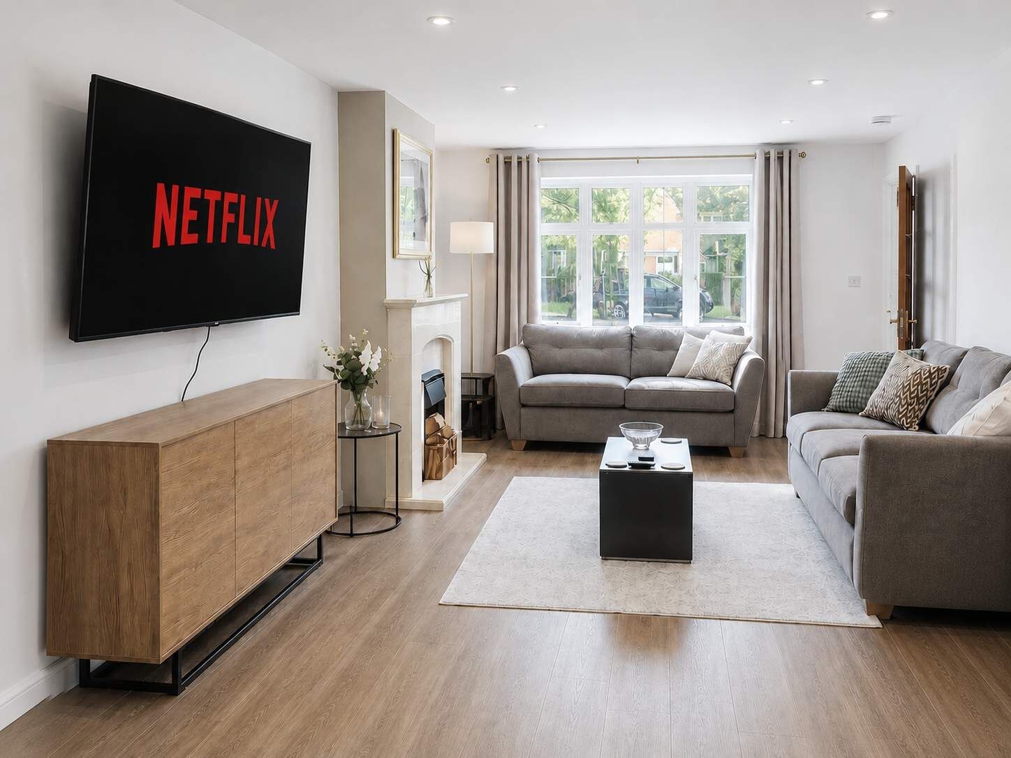 Spacious Corby House | Sleeps 8 | Patio & Bbq - Corby