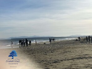 On the beach - Mobilhome Sea & Sun - Campsite with swimming pool in Port-la-Nouvelle (Port-la-Nouvelle)