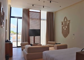 Deluxe-Zimmer, Poolblick