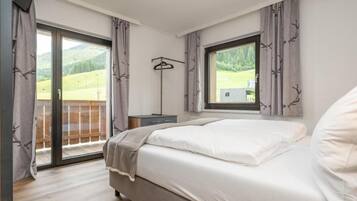 Tripla familiare, balcone, vista montagna | Wi-Fi gratuito