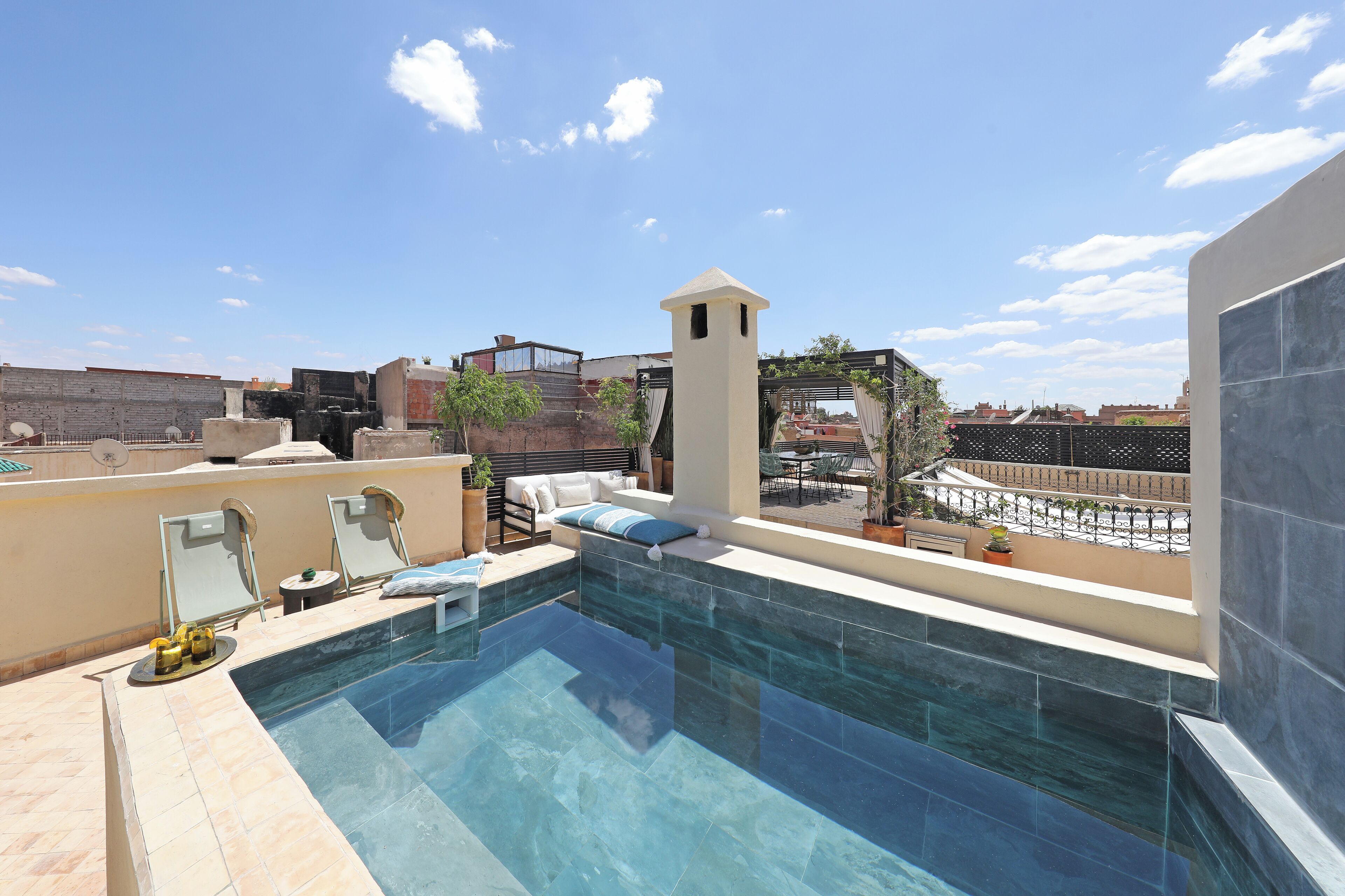 Piscina na cobertura