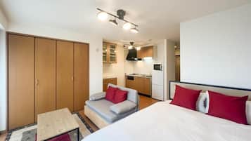 Apartment(d01), Non Smoking | WiFi (free), bed sheets