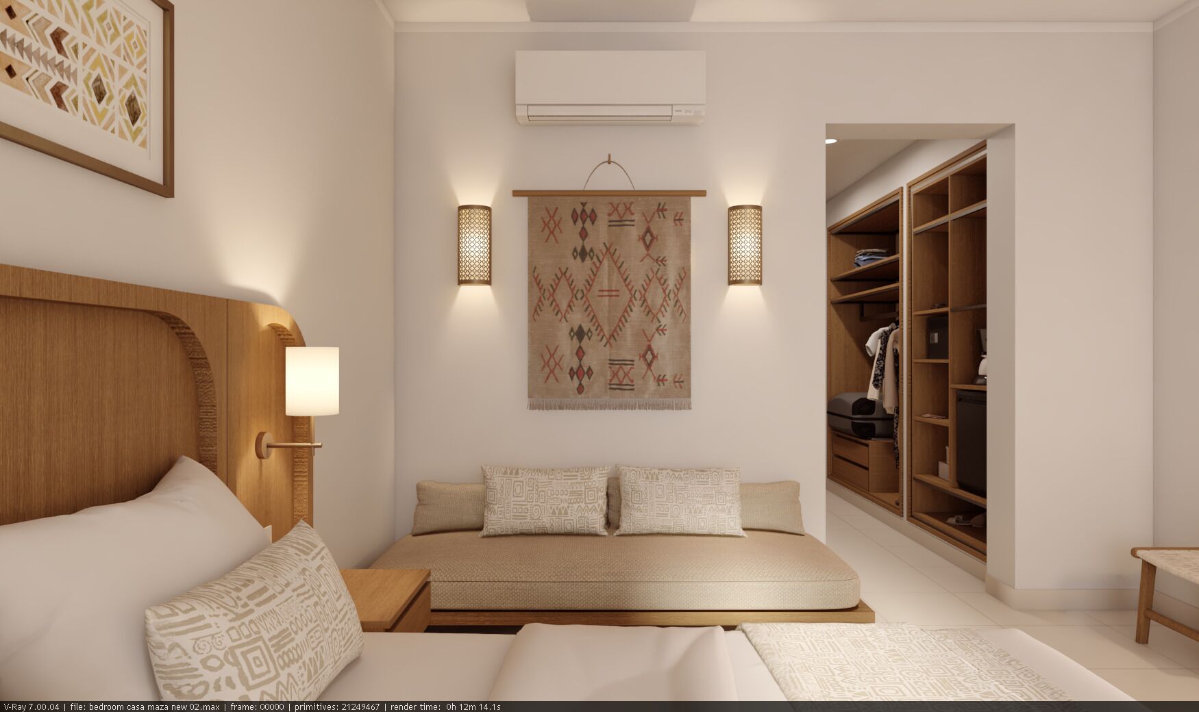 Quarto superior, vista para a piscina, no piso térreo | Frigobar, cofres nos quartos, escrivaninha, cortinas blackout