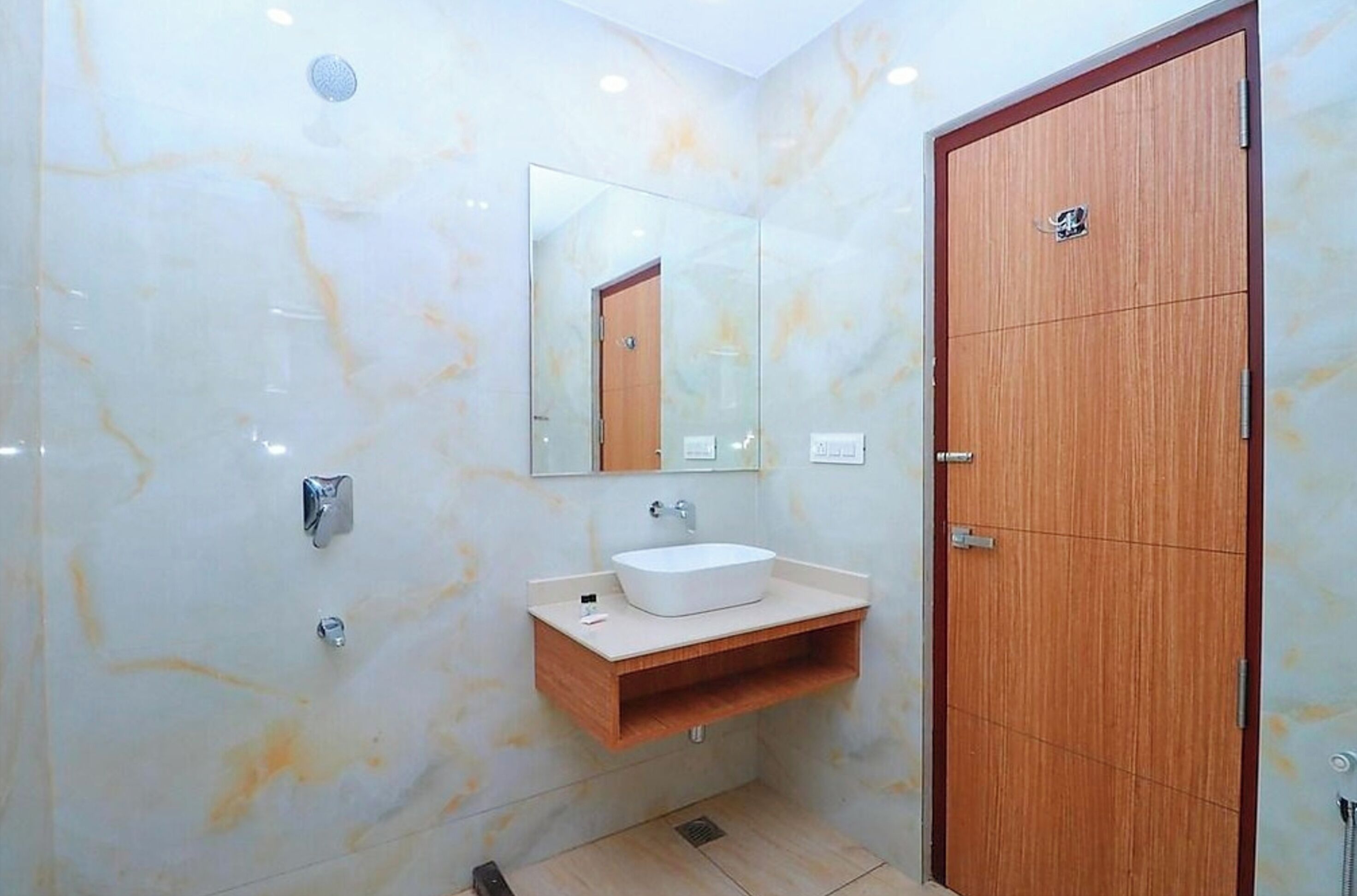 Dobbeltrom – deluxe, aircondition | Bad