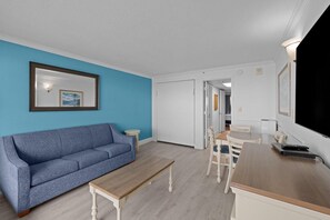 TV - Salty Air & Ocean Views – 10th Floor Retreat (Myrtle Beach)
