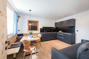 Interior - Alpe di Siusi vacation apartment with a dream panorama of the Dolomites (Villanders)