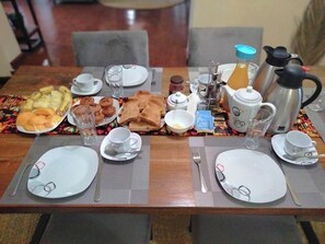 Gratis frukostbuffé varje dag 