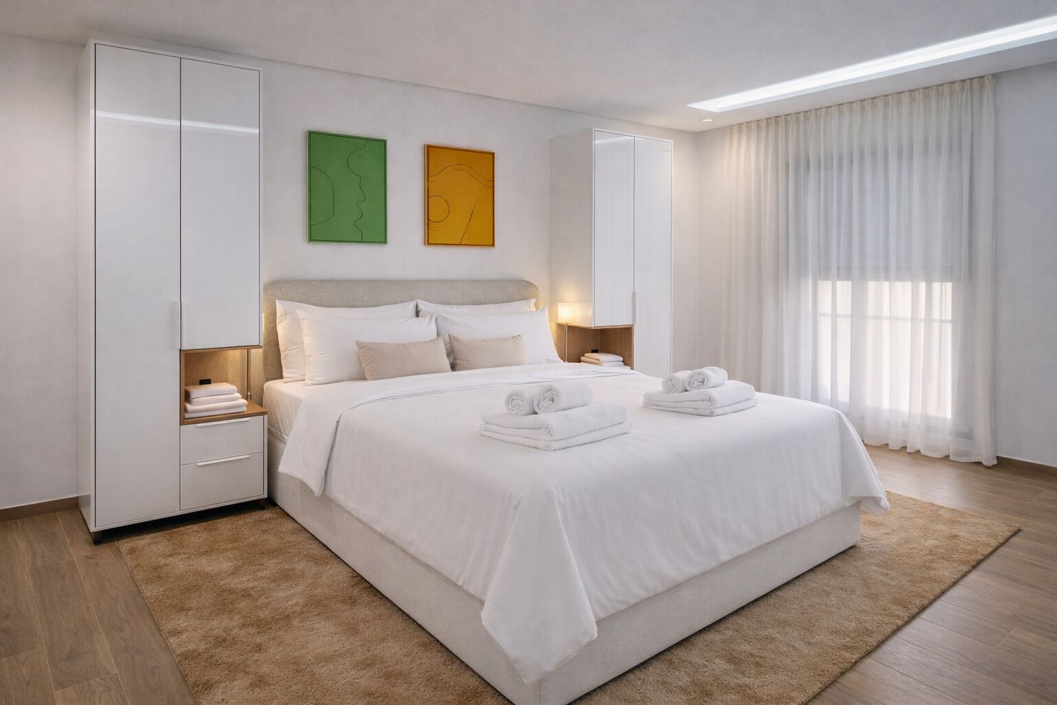 2 chambres, accès Internet, draps fournis