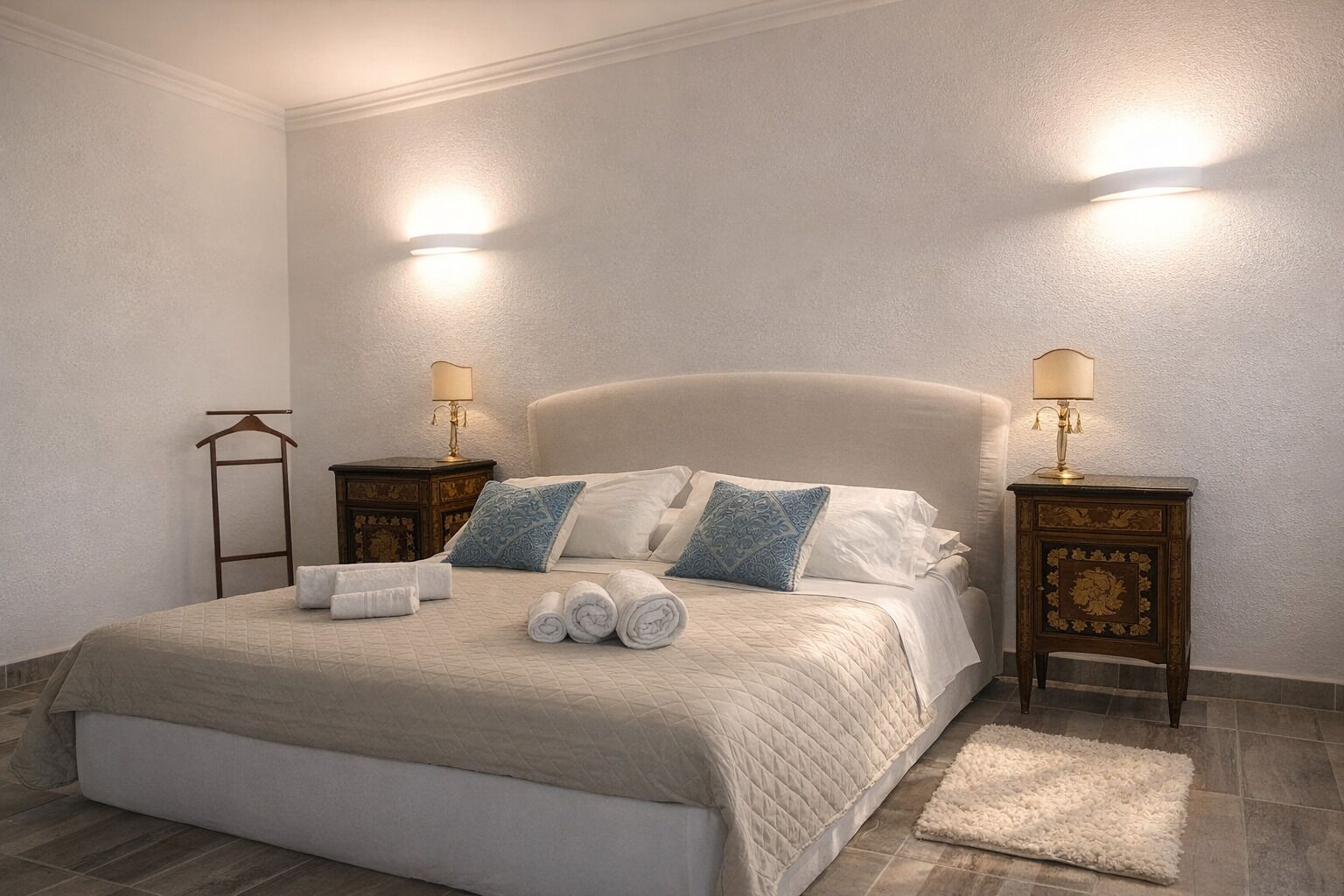 Standard Double Room, Patio, Sea View