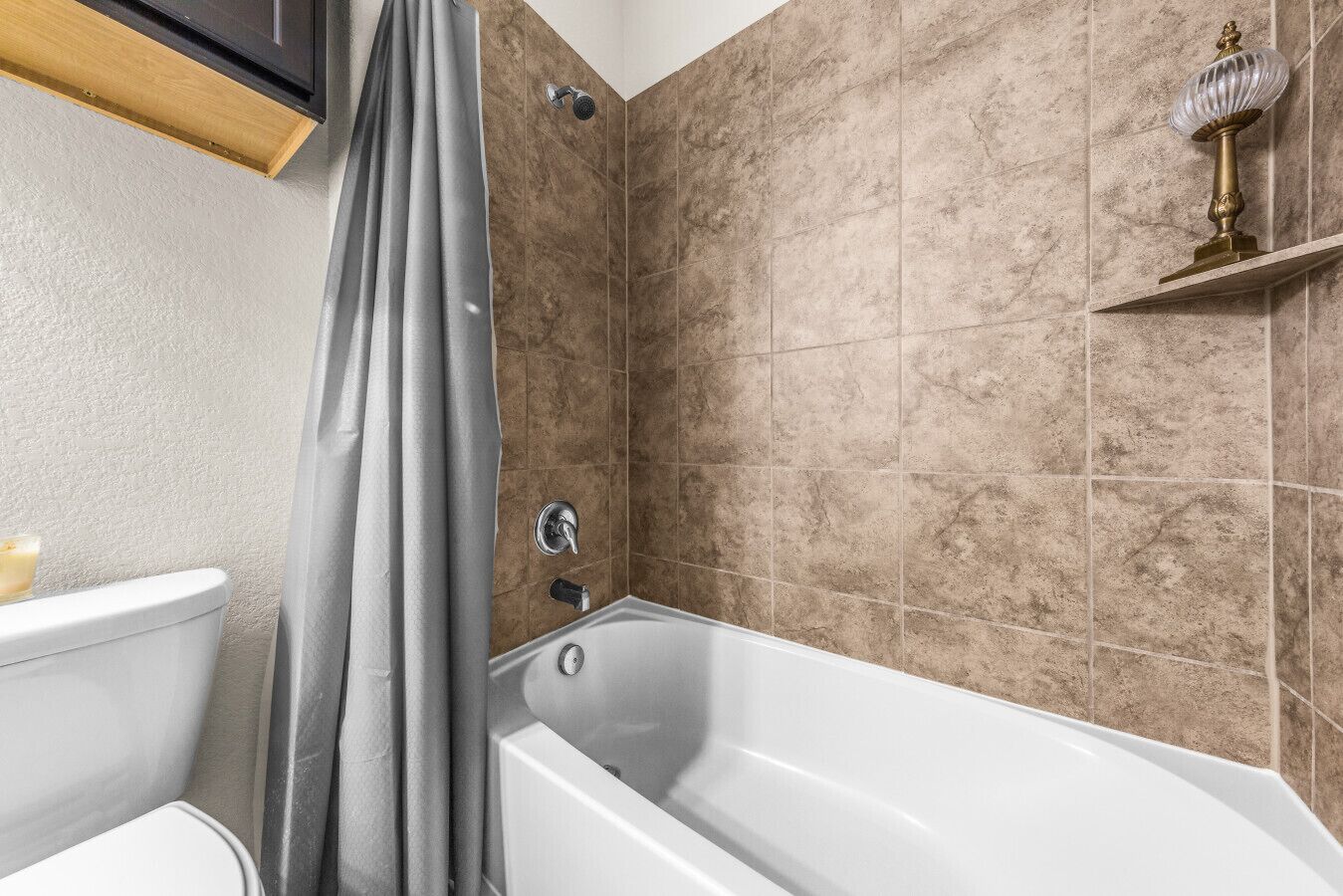 Hair dryer, towels