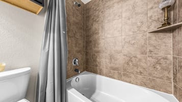 Hair dryer, towels
