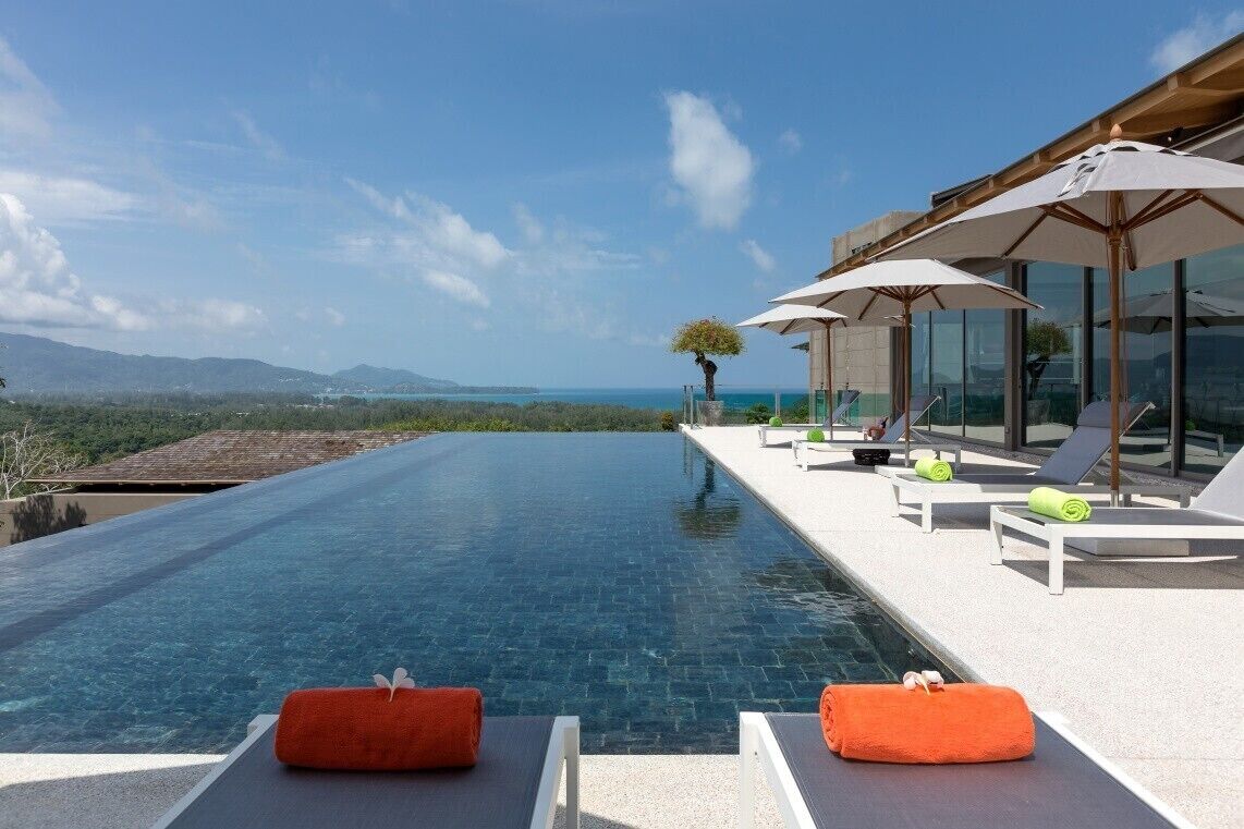 Luxe villa, privézwembad, uitzicht op oceaan | Zwembad | 2 buitenzwembaden