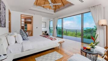 Luxury Villa, Private Pool, Ocean View | Iron/ironing board, free WiFi, bed sheets