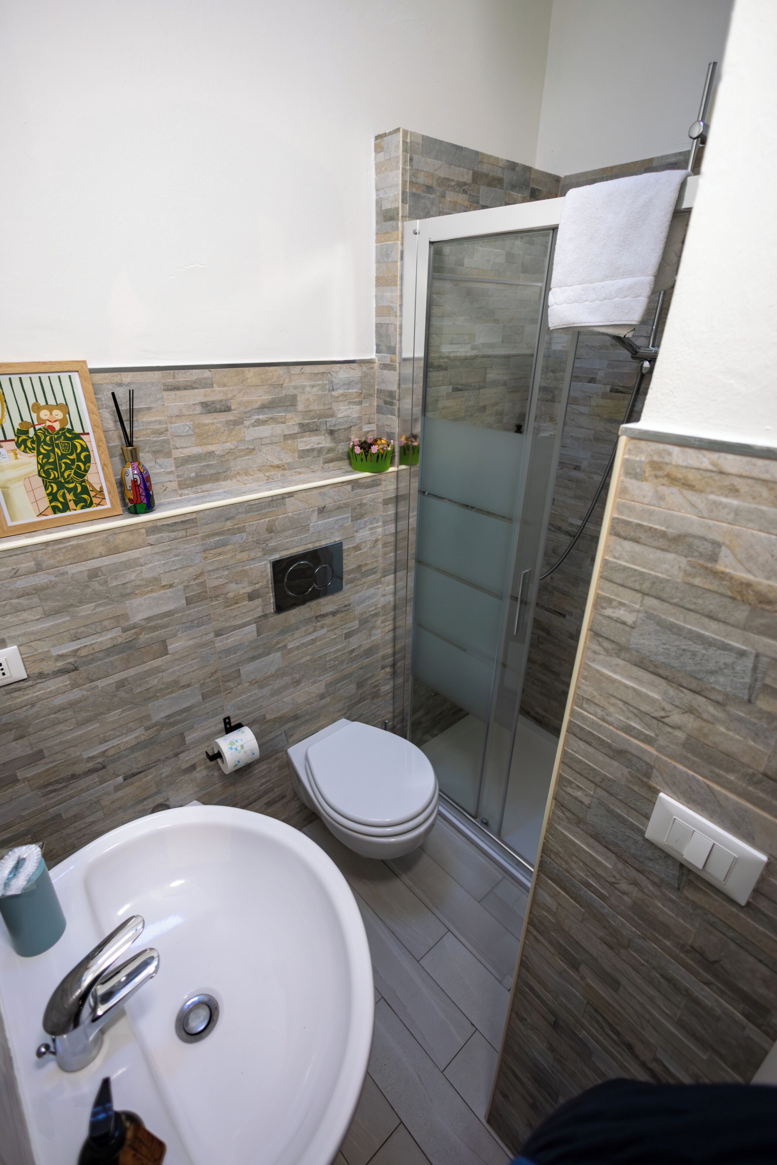 Comfort Apartment, Private Bathroom, City View | Bathroom