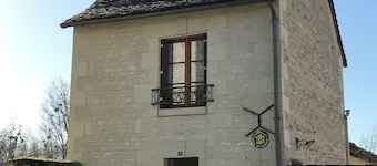 La Cour aux Moines" cottage in a quiet location with large garden