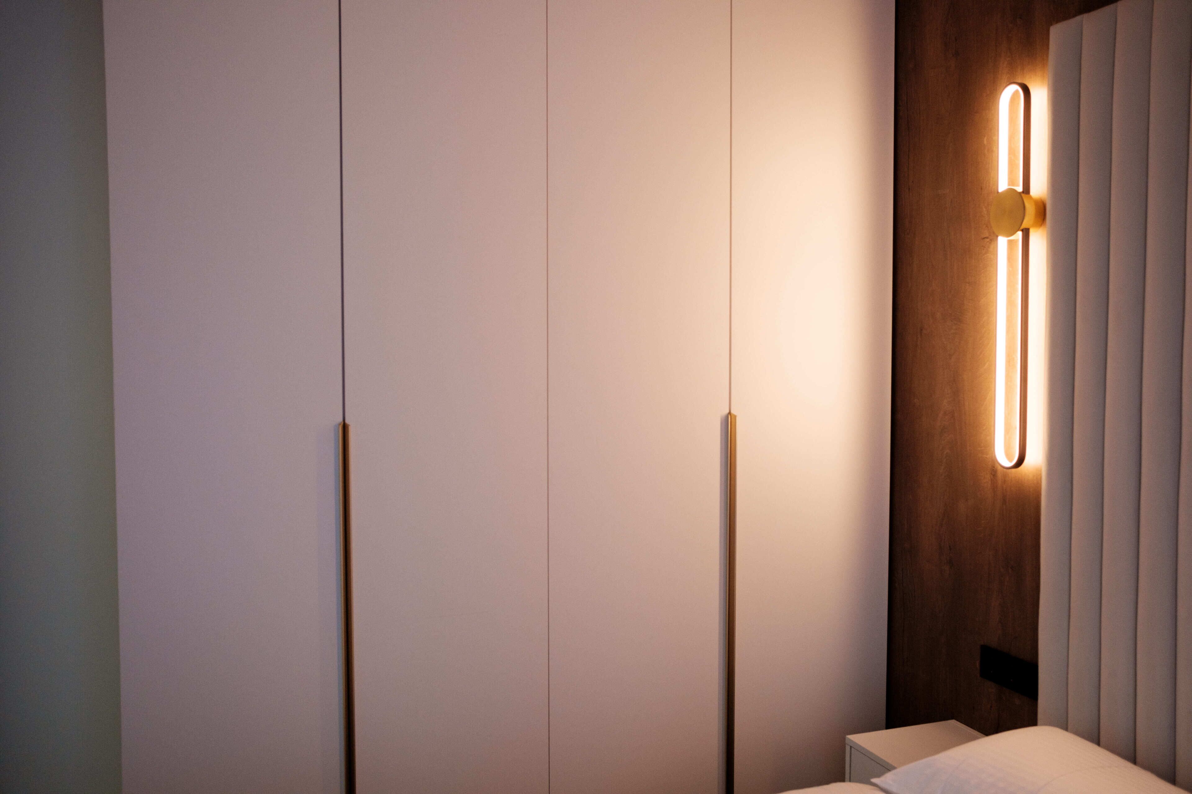 Quarto quádruplo família, vista para o mar | Cofres nos quartos, cortinas blackout, quartos à prova de som