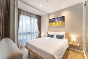 1 slaapkamer, een strijkplank/strijkijzer, wifi, beddengoed