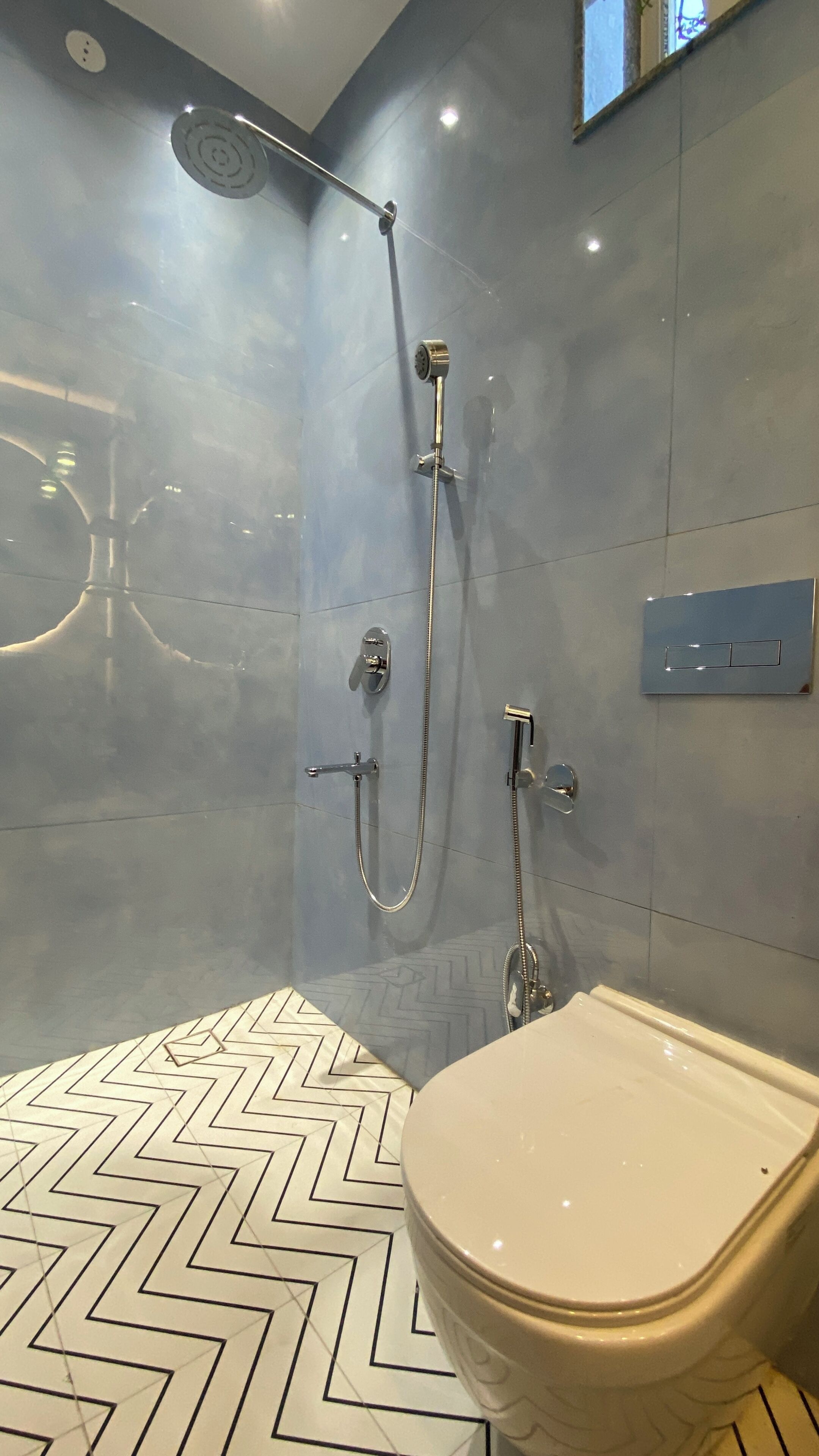 Towels, soap, toilet paper