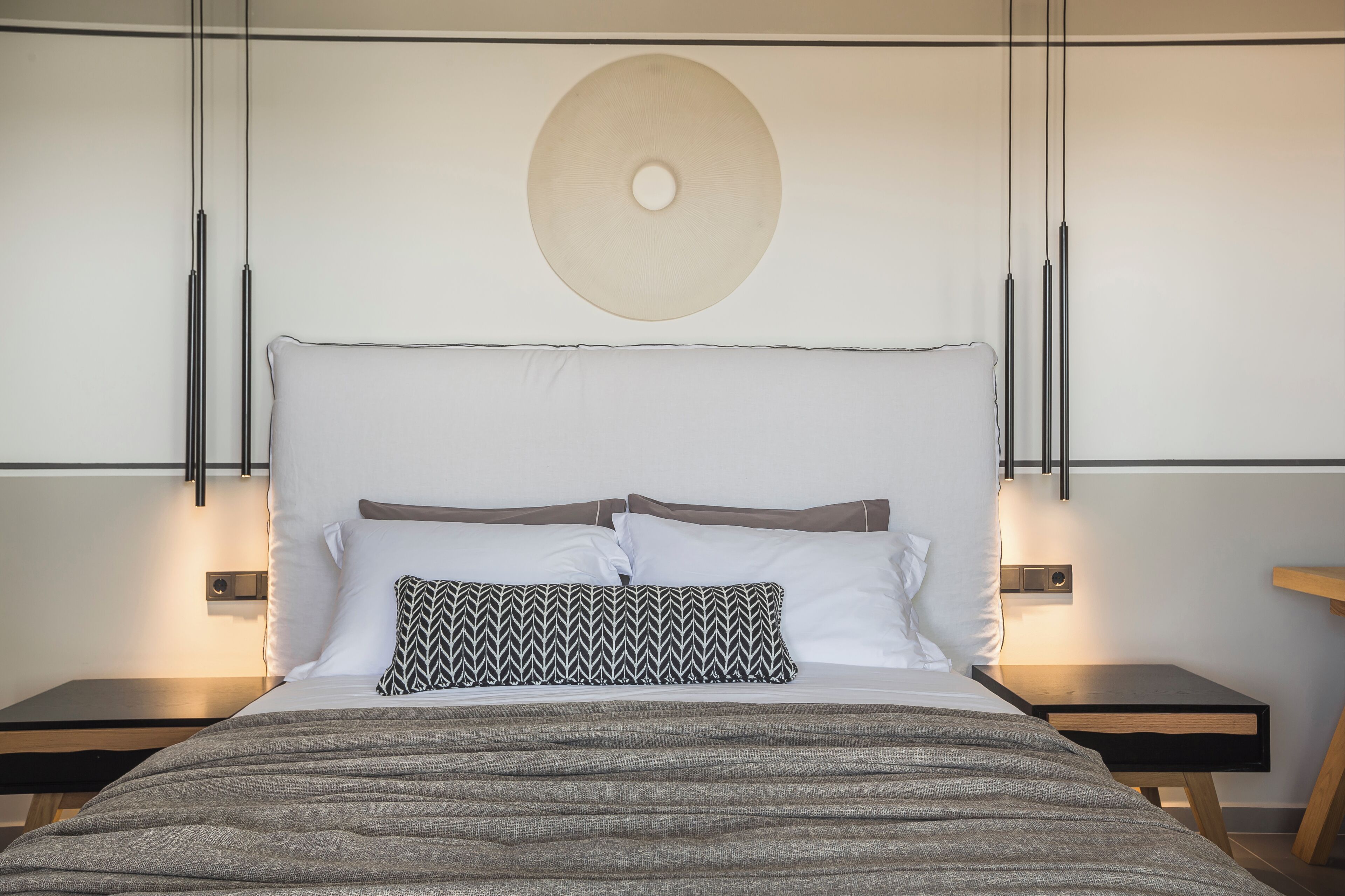 Avgi Luxury Villa | In-room safe, blackout drapes, soundproofing, iron/ironing board