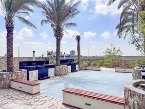 Terrace/patio - PVH - Al Jawhara - Charming Studio (Dubai)