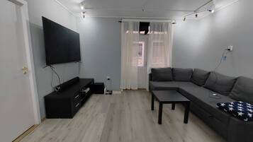 Apartment, 2 Bedrooms, Balcony | Living room