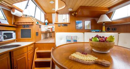 Experience the Magic of Sleeping Your Own Private Yacht in Damariscotta, Maine