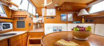 Experience the Magic of Sleeping Your Own Private Yacht in Damariscotta, Maine