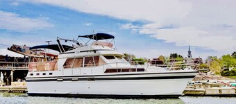 Experience the Magic of Sleeping Your Own Private Yacht in Damariscotta, Maine