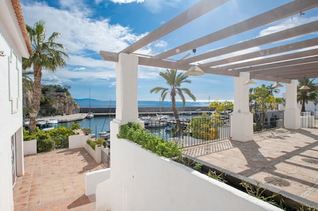 Terrace/patio. Studio Apartment 'Cortijillo 503' with Wi-Fi and Air Conditioning