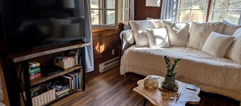 Idyllic Family Cabin with a Private Beach for a Getaway from Akron, Ohio