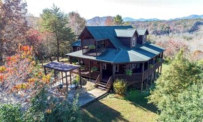 Exterior - Hillside Haven Cabin with Hot Tub in Rutherfordton, NC (Rutherfordton)