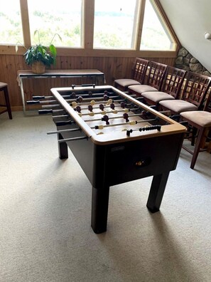 Game room - Hillside Haven Cabin with Hot Tub in Rutherfordton, NC (Rutherfordton)
