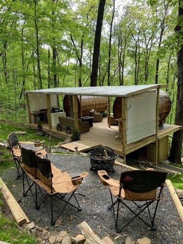 Canopy Treehouse - Glamp Design with Amazing Views, Wildwood, GA